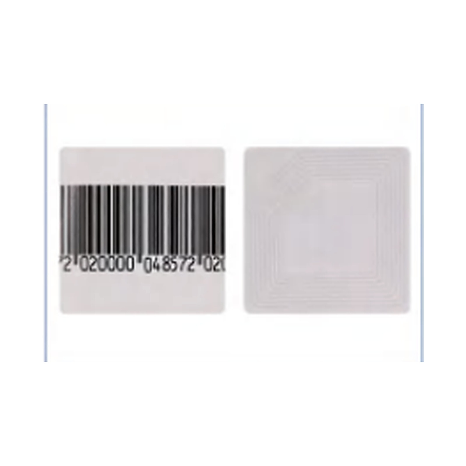 Larmetiketter RF 8,2 MHz 40x40 mm, 1000-pack