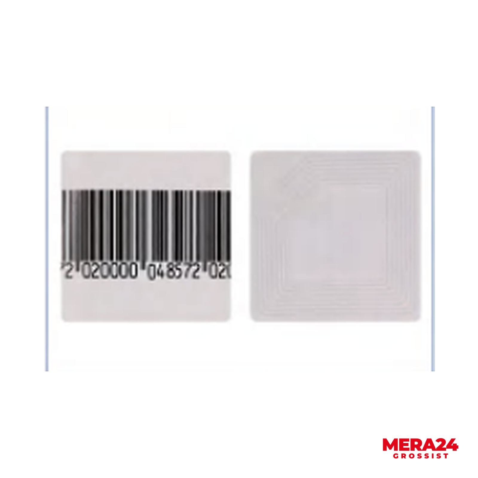 Larmetiketter runda 40 mm, 1000-pack