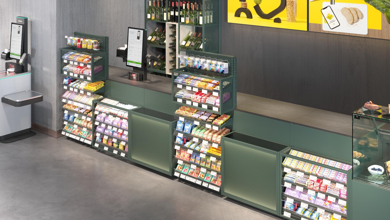 Kassalinje Pulsar för närbutik, bild 2