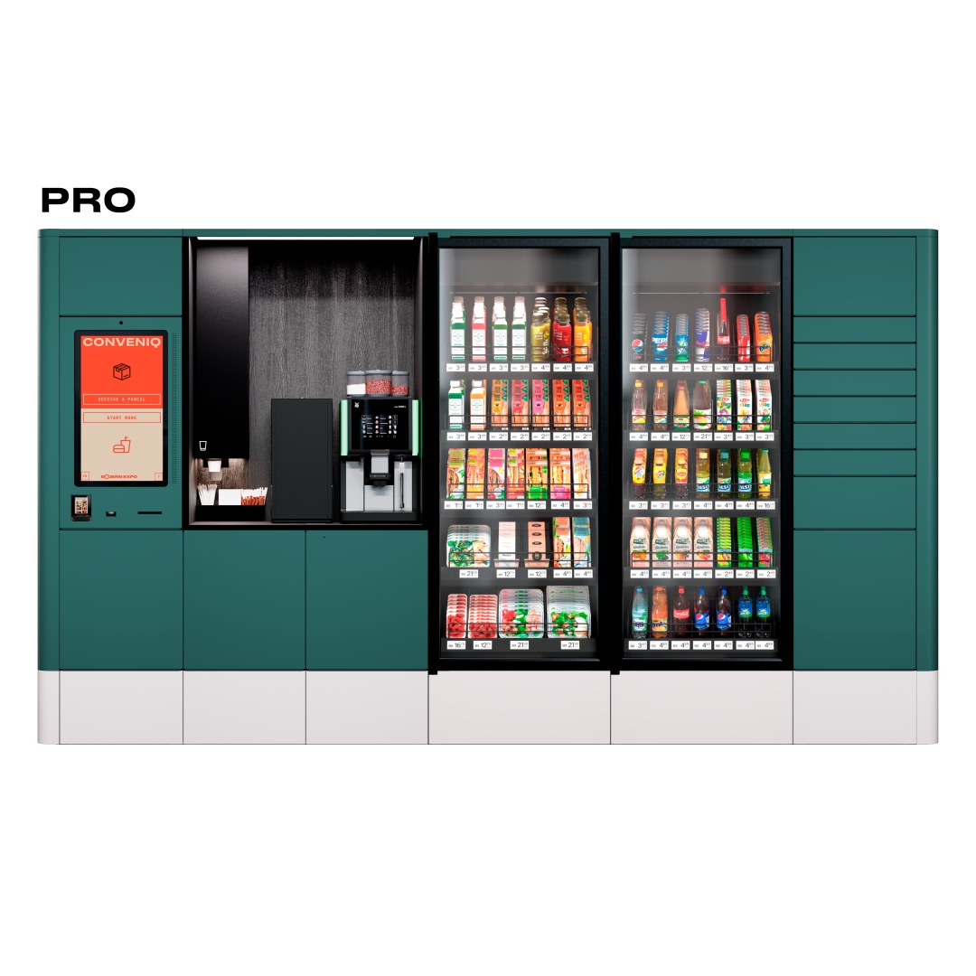Obemannad micromarket Conveniq