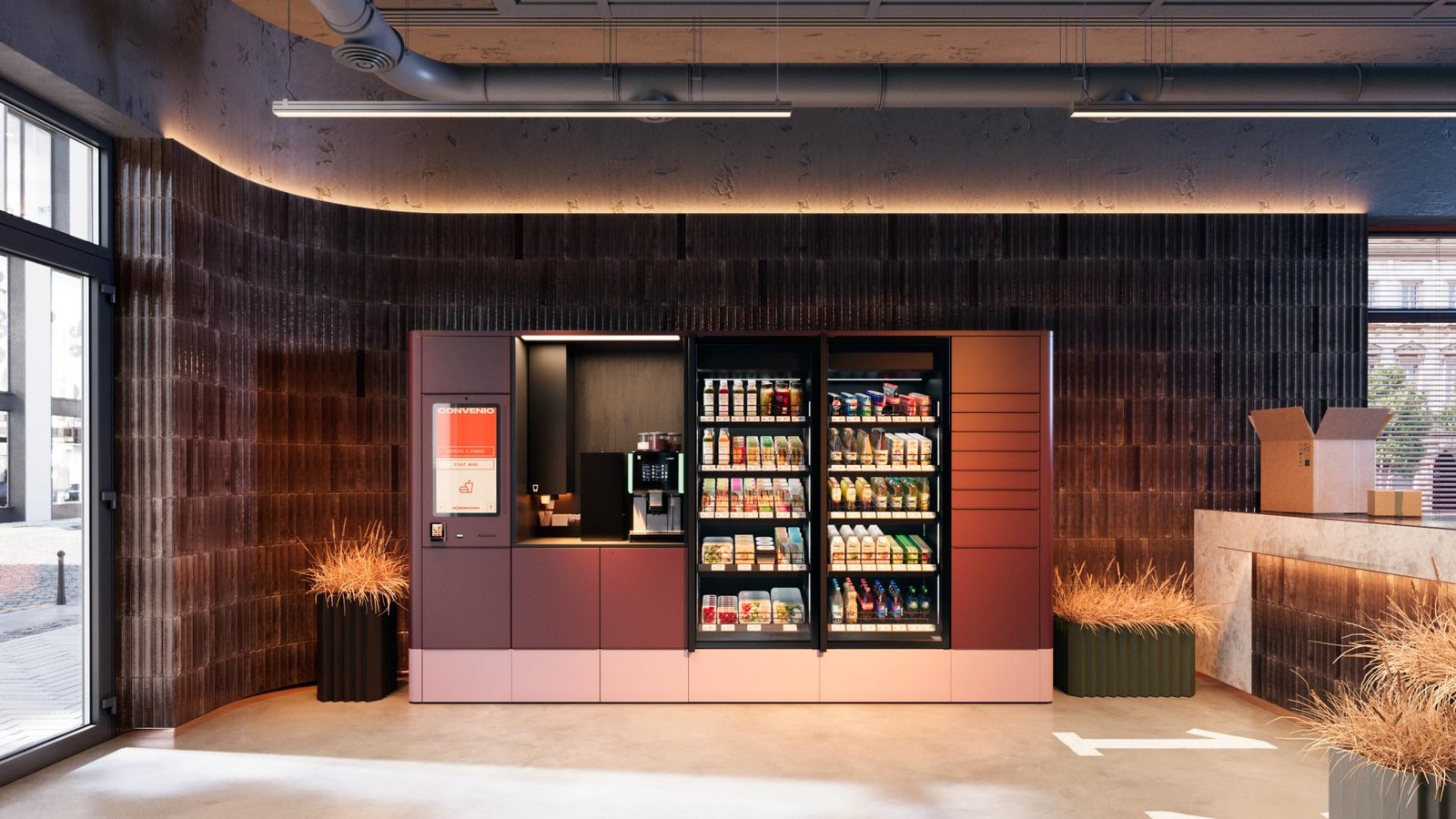 Obemannad micromarket Conveniq, bild 2