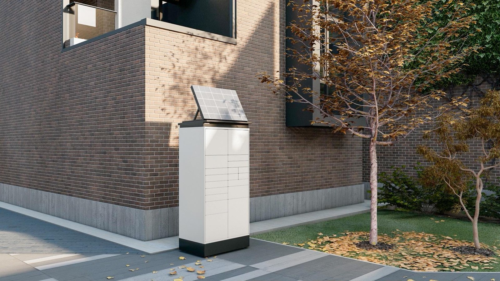 Paketskåp Loko EcoLogis, utan elanslutning, bild 4